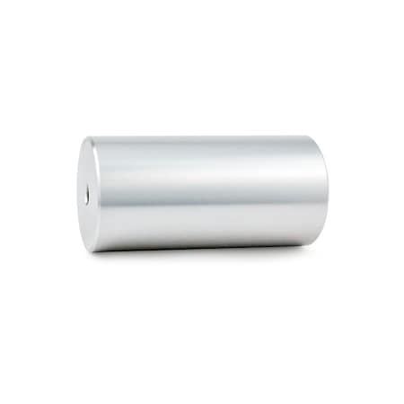 Gyford Round Standoffs, 5/16"-18 Thrd Sz, 4 in Bd L, Aluminum Clear Anodized, 2 in OD SO-204R